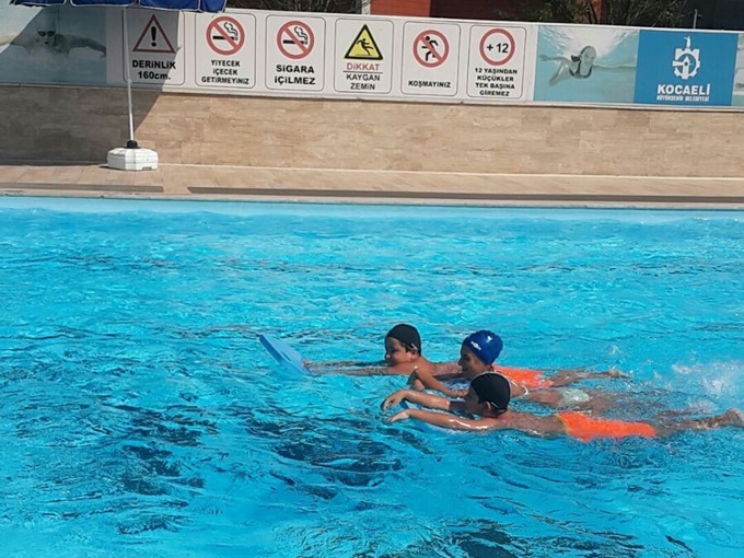 Yaz Okulu Yüzme Etkinlikleri